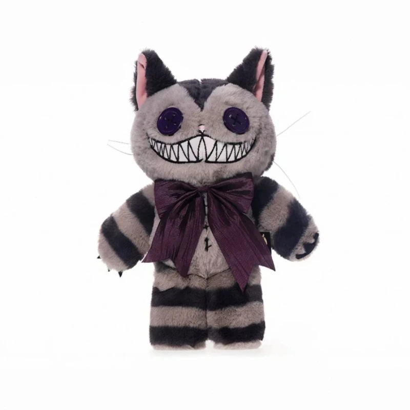 Plushie Dreadfuls Cheshire Cat Plush Gothic Stuffed Figure Alice Madness Returns Merch Collectible Ornament Home Decor Gift
