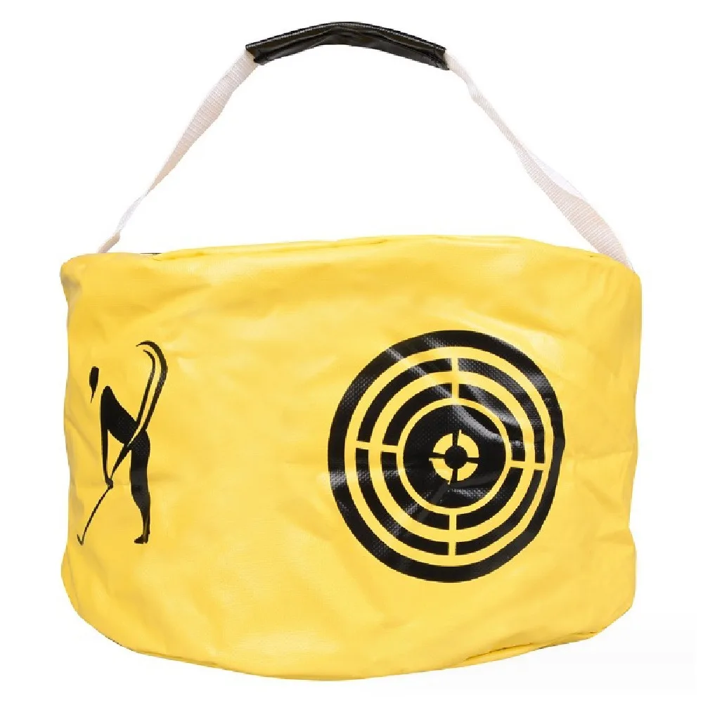 

Impact Resistant Golf Hitting Bag Multifunctional Improve Accuracy Golf Swing Trainer Portable Waterproof Golf Batting Bag