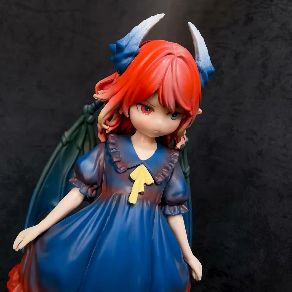 Figurka Smoczej Dziewczyny Zła GK Oryginalna Piękna Dziewczyna Loli Anime Model 2D Ozdoby na Biurko Podwozie Peryferia