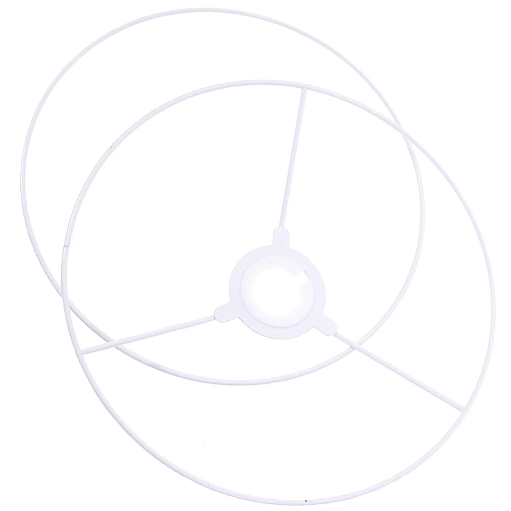 

1 Set Iron Lampshade Frame Sturdy Durable Diy Light Parts Table Chandelier Home Decoration Vintage Style Lamp Shade Holder Diy