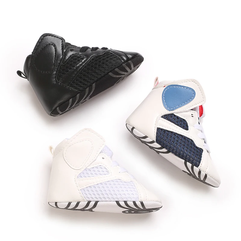 0-18M Newborn Baby Canvas Shoes Anti-slip Soft Baby Boy Girl Sneakers Casual Multi-Color Toddler First Walkers Crib Shoes