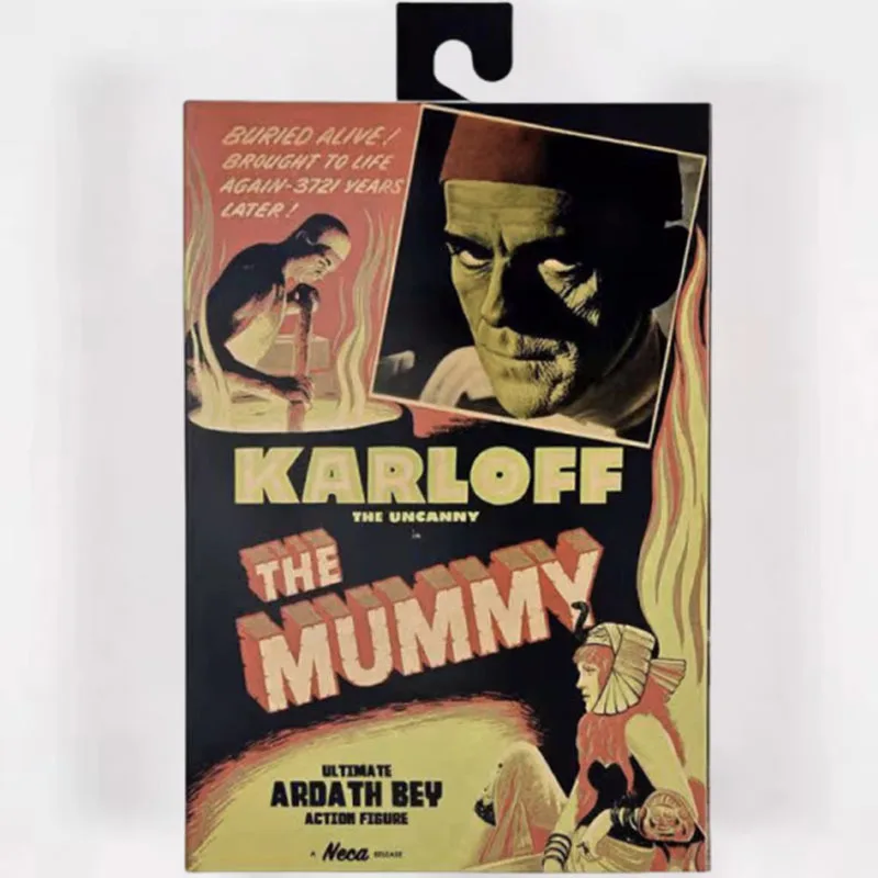 

Universal Monsters Figure NECA 04848 Karloff The Mummy Ultimate Ardath Bey Action Figuras 7-Inch Movable Model Original Gift