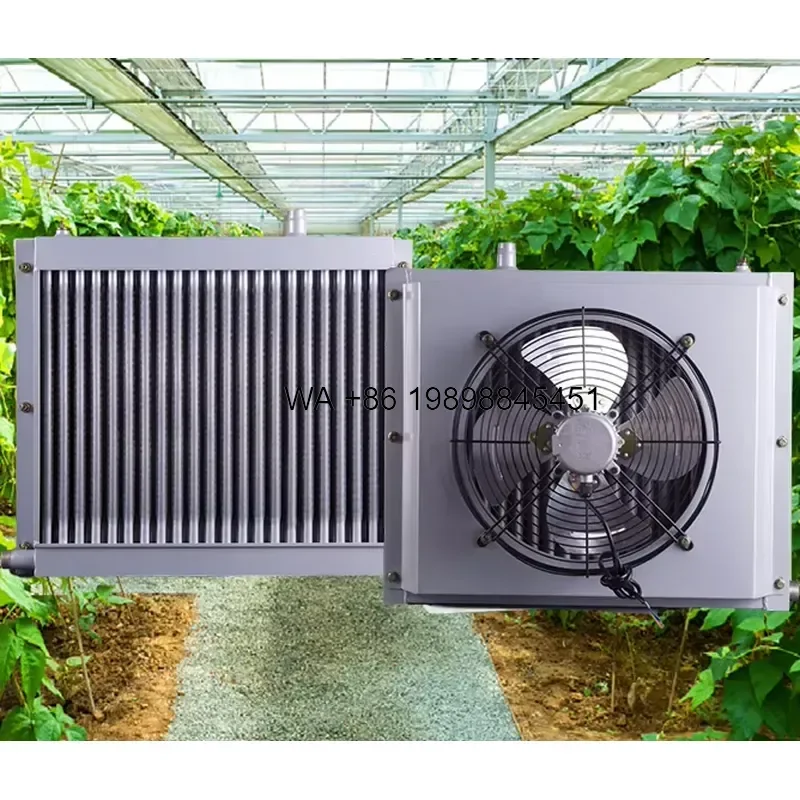Wmwmnu Water Heating Fan Breeding Radiator Water Circulation Boiler Heater for Animal Poultry Husbandry and Greenhouse