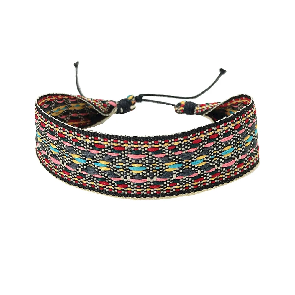 Nepal Bohemian Colorful Weave Rope Friendship Bracelets For Woman Men Girl Charm Man's Bracelet & Bangles Ethnic Jewelry Gift