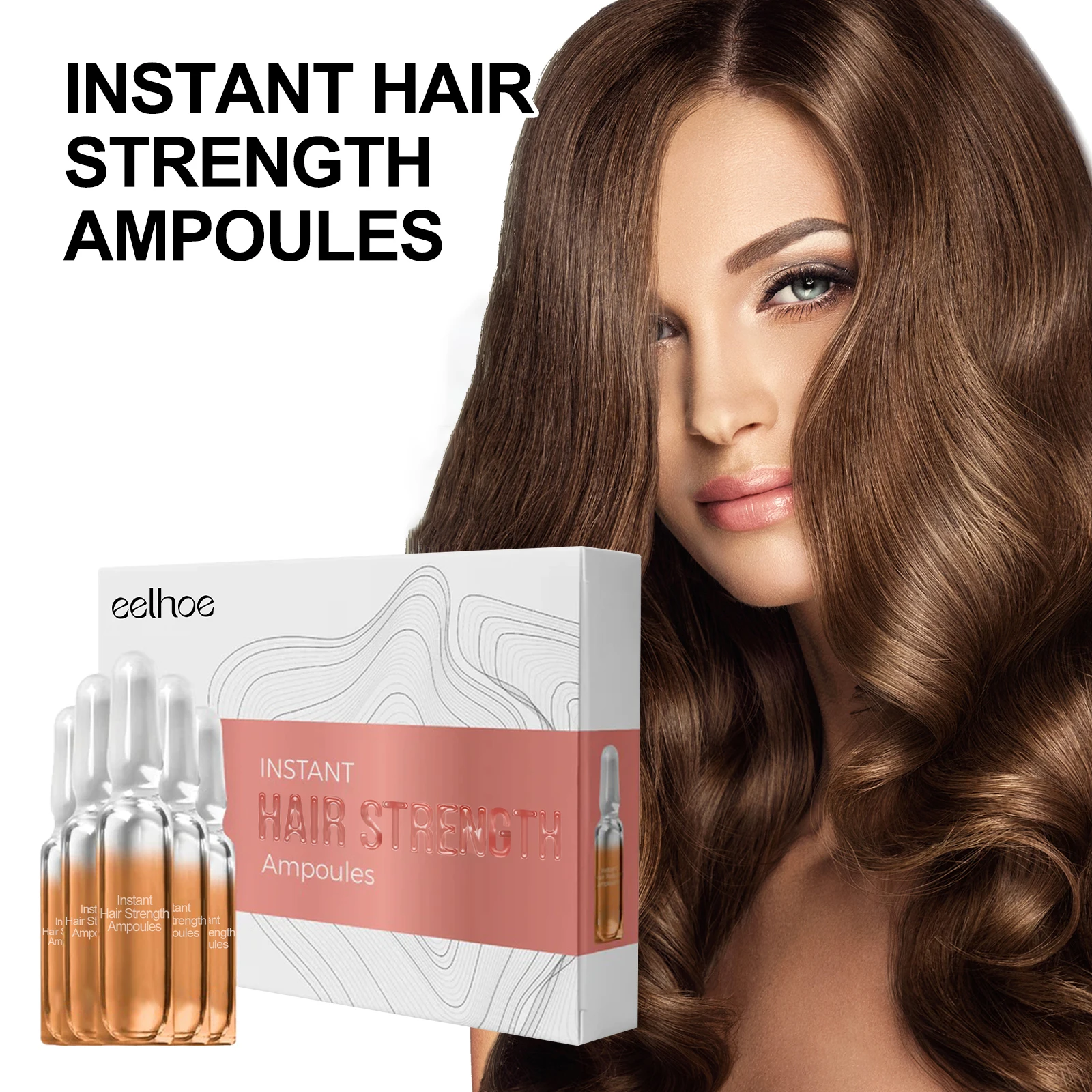 

Growth Hair Ampoules Anti Hair Loss Nourishes Hair Roots Scalp Treatment Anti-Breakage Repair Regrowth Hair Care Essence 7PCS ﻿