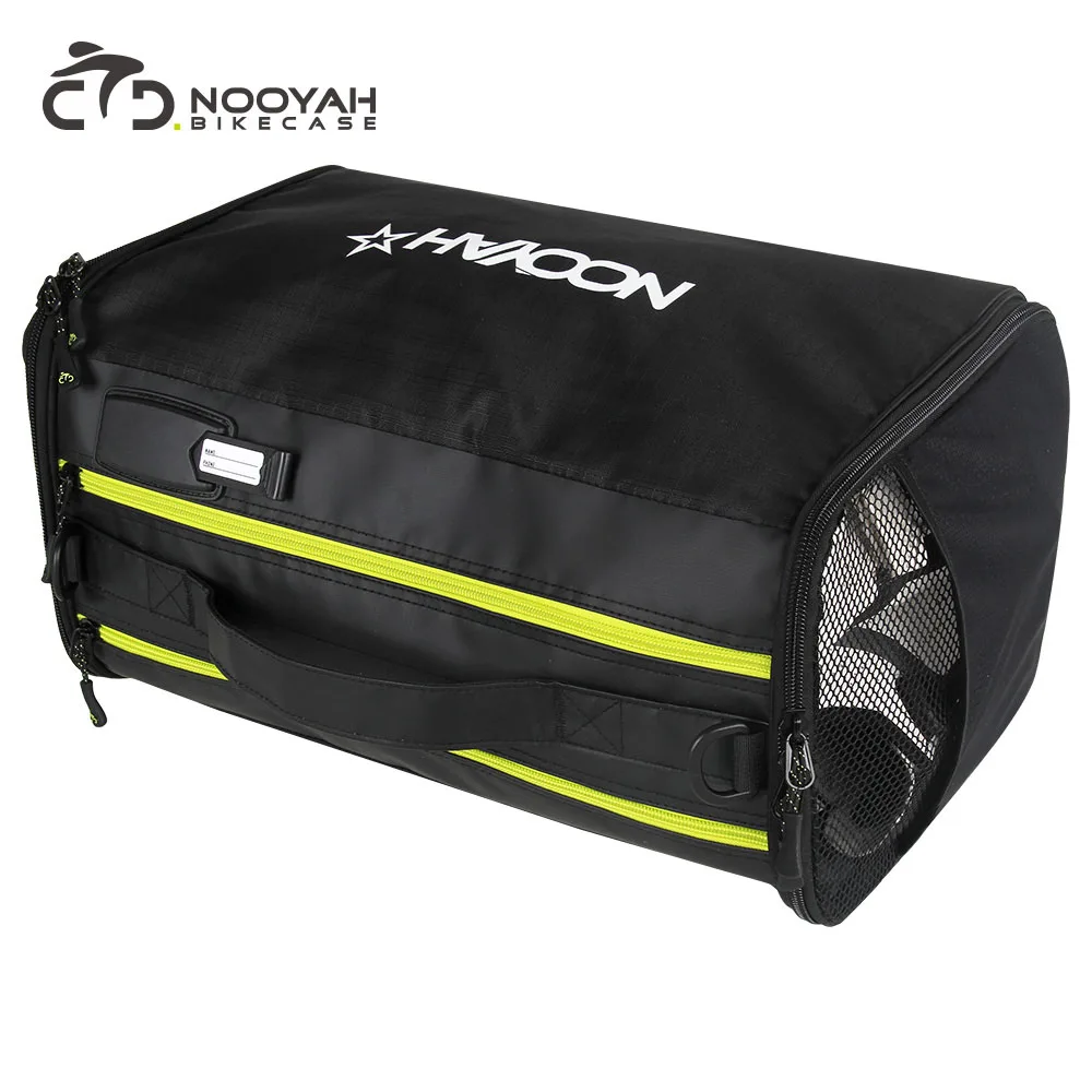 NOOYAH Bike Bag Cycling Equipment Bag Multifunction Cycling Bag Helmet Shoes Storage Bag Bicycle Accessories Outdoor Sport Bag