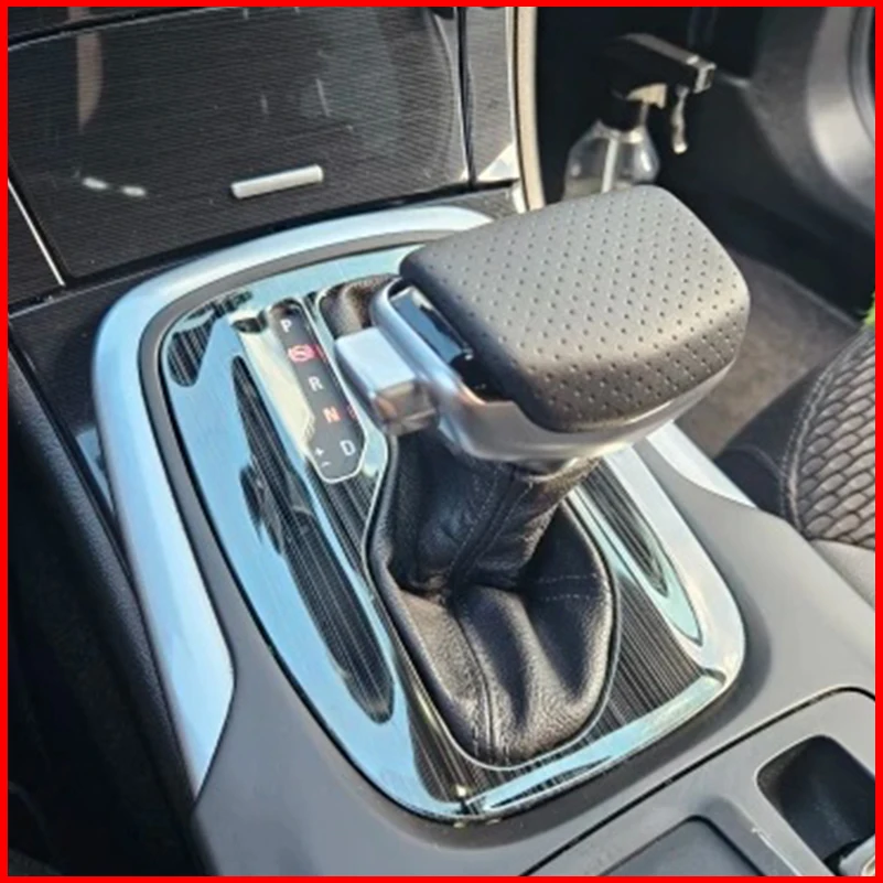 Car Styling For Opel Insignia AT 2009-2016 Gear Shift Knob Panel Cover Sticker Trim Molding Decorative Auto Parts Accessories