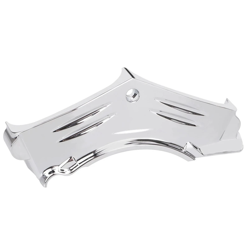 1 Piece Chrome Cylinder Base Shell Motorcycle Engine Block Cover Trim For- 99-06 Touring Dyna Road King Softail FLHR