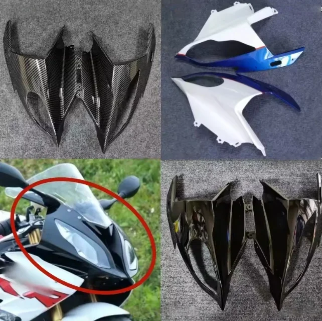 Motorcycle Accessories Front Upper Fairing Headlight Cowl Nose Panlel Fit For BMW S1000RR S1000 RR 2015 2016 2017 2018