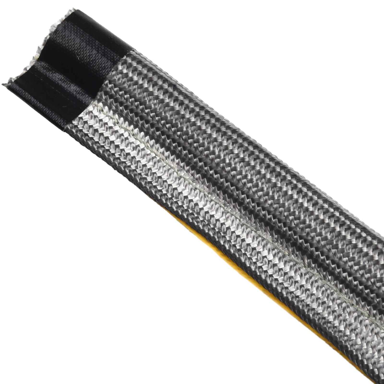 Ceramic Fiber Stove Door Seal Rope for Log Burner Wood Stove Oven Fireplace Glass Yarn Heat Resistant Up to 550C