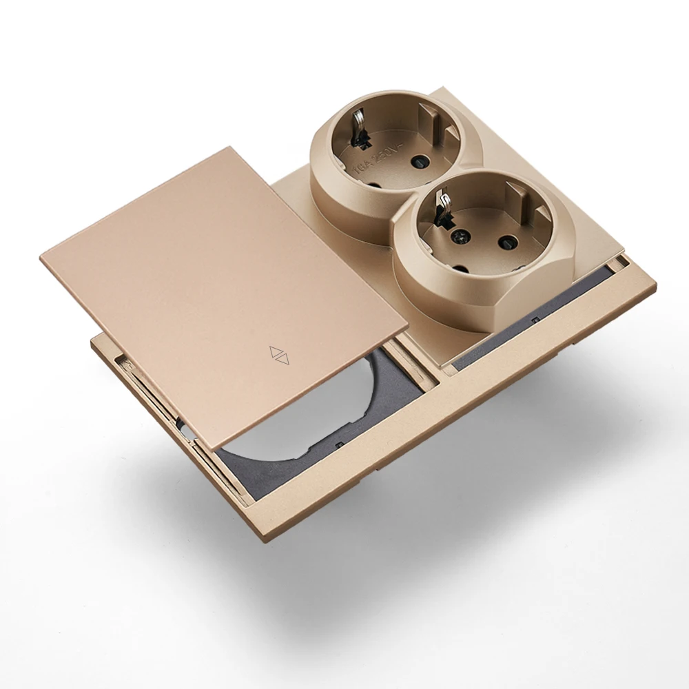 Skin Sensation Power Sockets Skin Feel Paint Rocker Switch Wall Socket Button Light Switch Integrated Panel Embedded Embedded