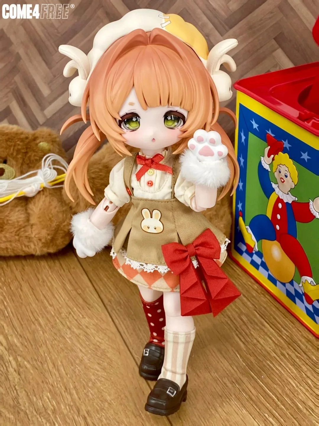 新品 本物 ボニー バニー ドリームボックス シリーズ BJD ブラインドボックス アクションフィギュア 可愛い 12ポイント BJD ボニー ミステリーボックス コレクターズギフト