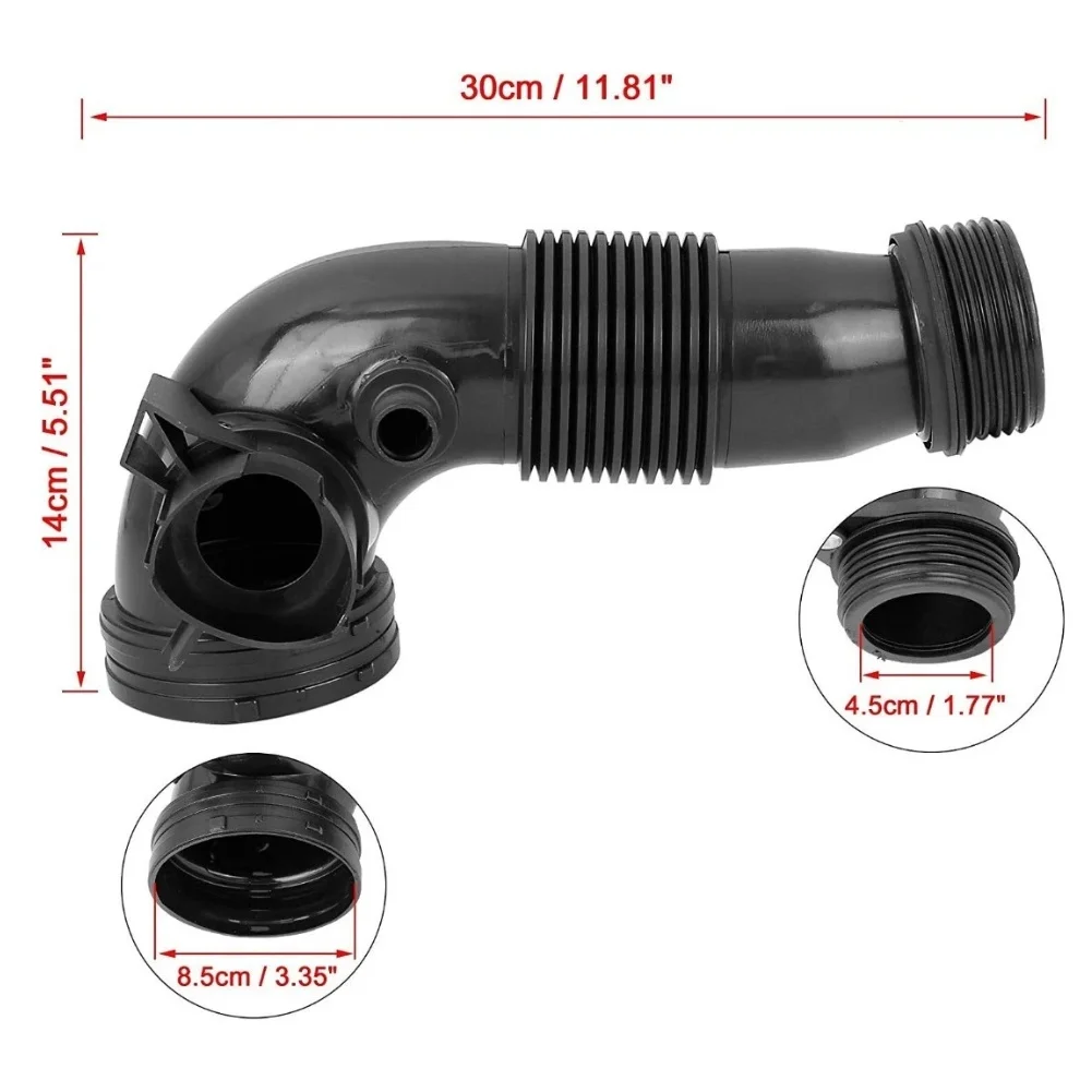 استبدال توربو أنبوب دخول الهواء خرطوم لسيارات BMW 320i 328i 428i 528i X3 نماذج 2 0L محرك OEM رقم 13717605638 #5