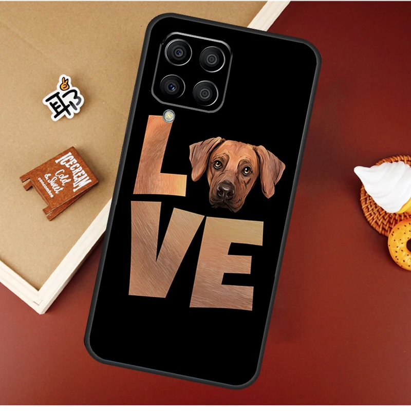  Rhodesian Ridgeback Dog For Samsung Galaxy M53 M33 M13 M14 M34 M54 M12 M32 M52 M20 M15 M55 M31s M30s M21 M51 Case