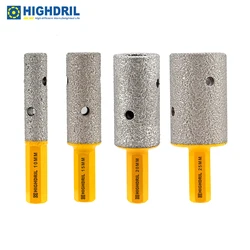 HIGHDRIL1pc Diamond Milling Bit Dia 10/15/20/25mm Vacuum Brazed Enlarge Shape Existing Holes For Tile Porcelain Marble Granite