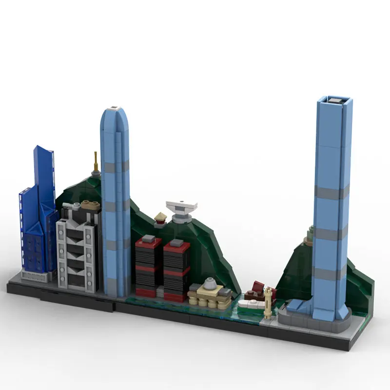 Urban Skyline Architektur Haus Street View Set Kleine Partikel Montage Bausteine Spielzeug Modell Dekoration Geschenk