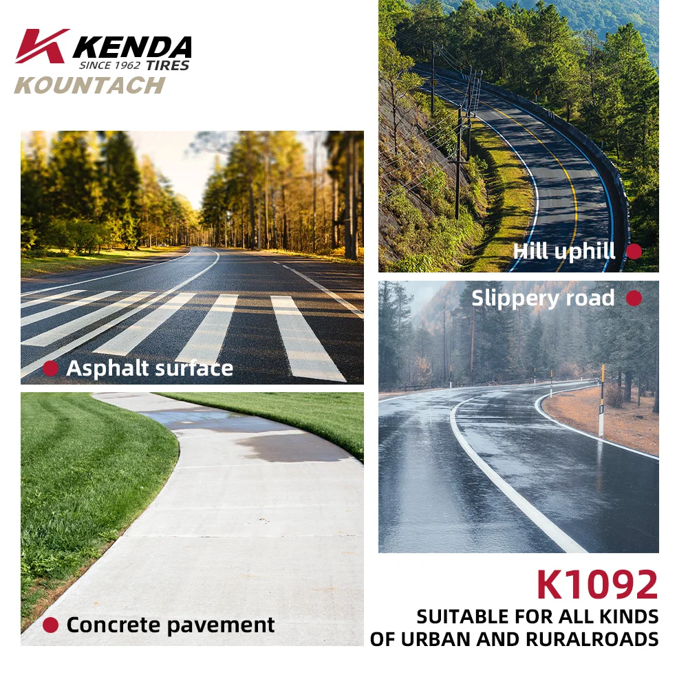 Kenda K1092 Puncture Resistant Bicycle Tire Skin Edge Lightweight 700x25/28c Kountach Elite Folding Road Bicycle Outer Tire - view 4
