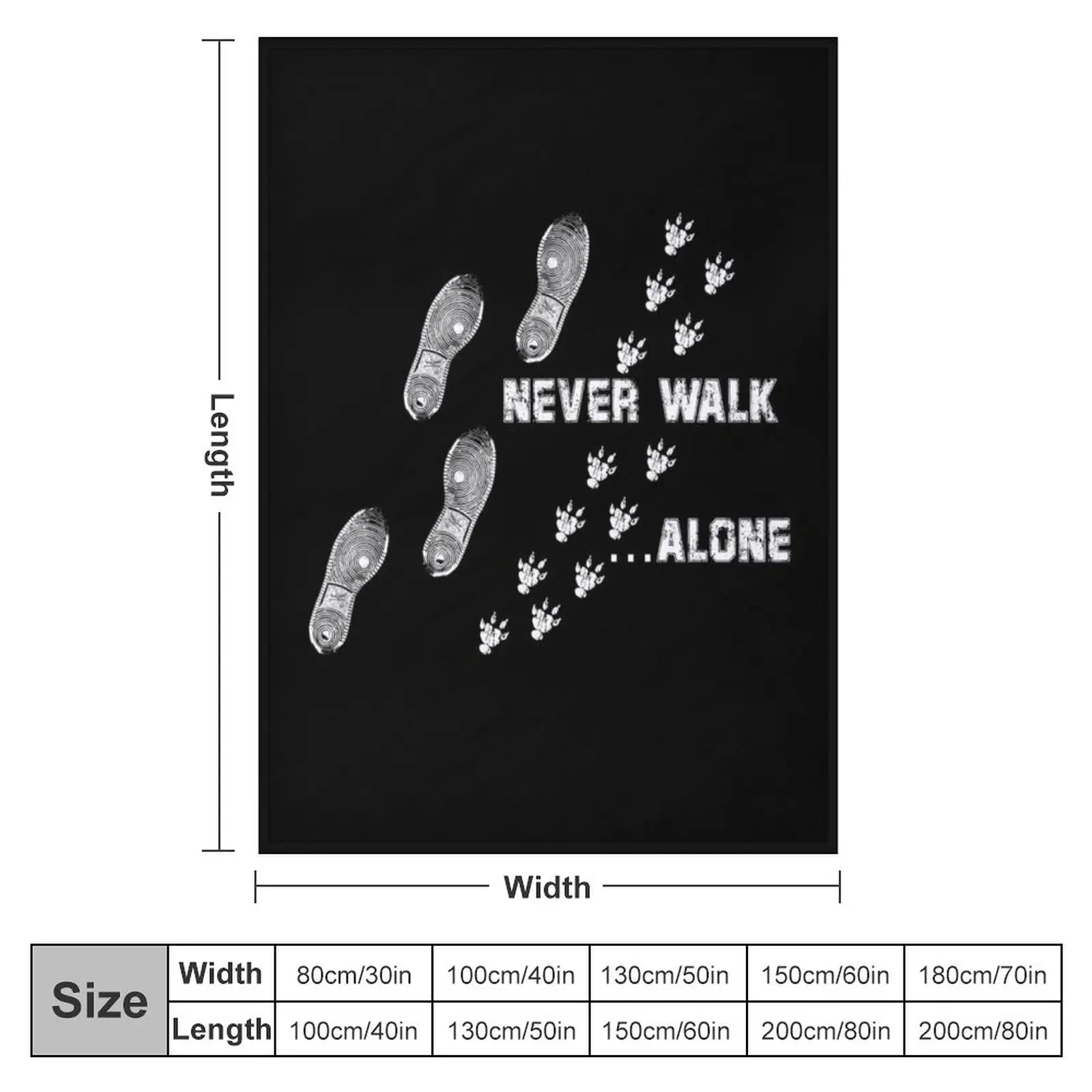 never walk alone guinea pigs Throw Blanket Fluffy Softs Polar Cute Blankets