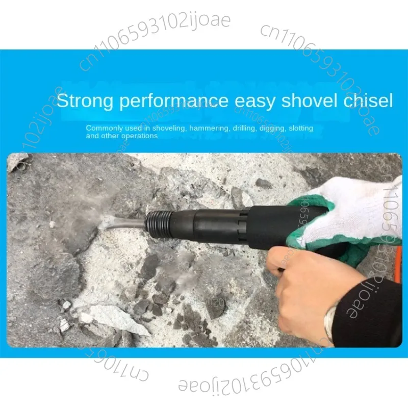 Pneumatic Impact Chipping Gun Air Chisel Multi-Function Heavy-Duty Air Hammer Vibrating Impact Rust Removal Tool