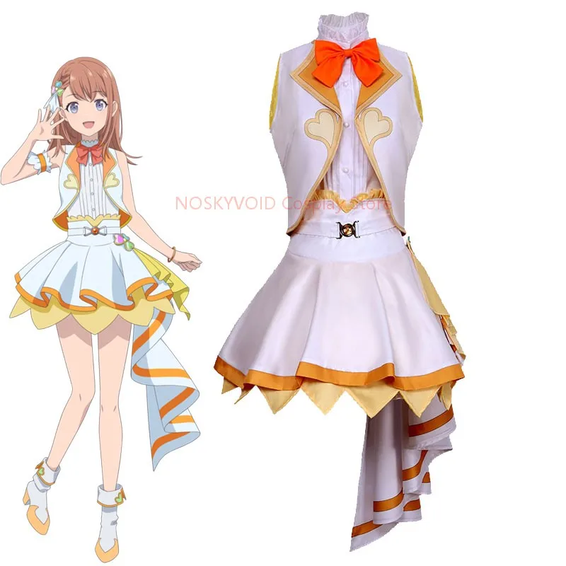 MORE MORE JUMP! Hanasato Minori Cosplay Costume Kowareta Sekai To Utaenai Miku Minori Anime Costumes Virtual Singer Dressing Up