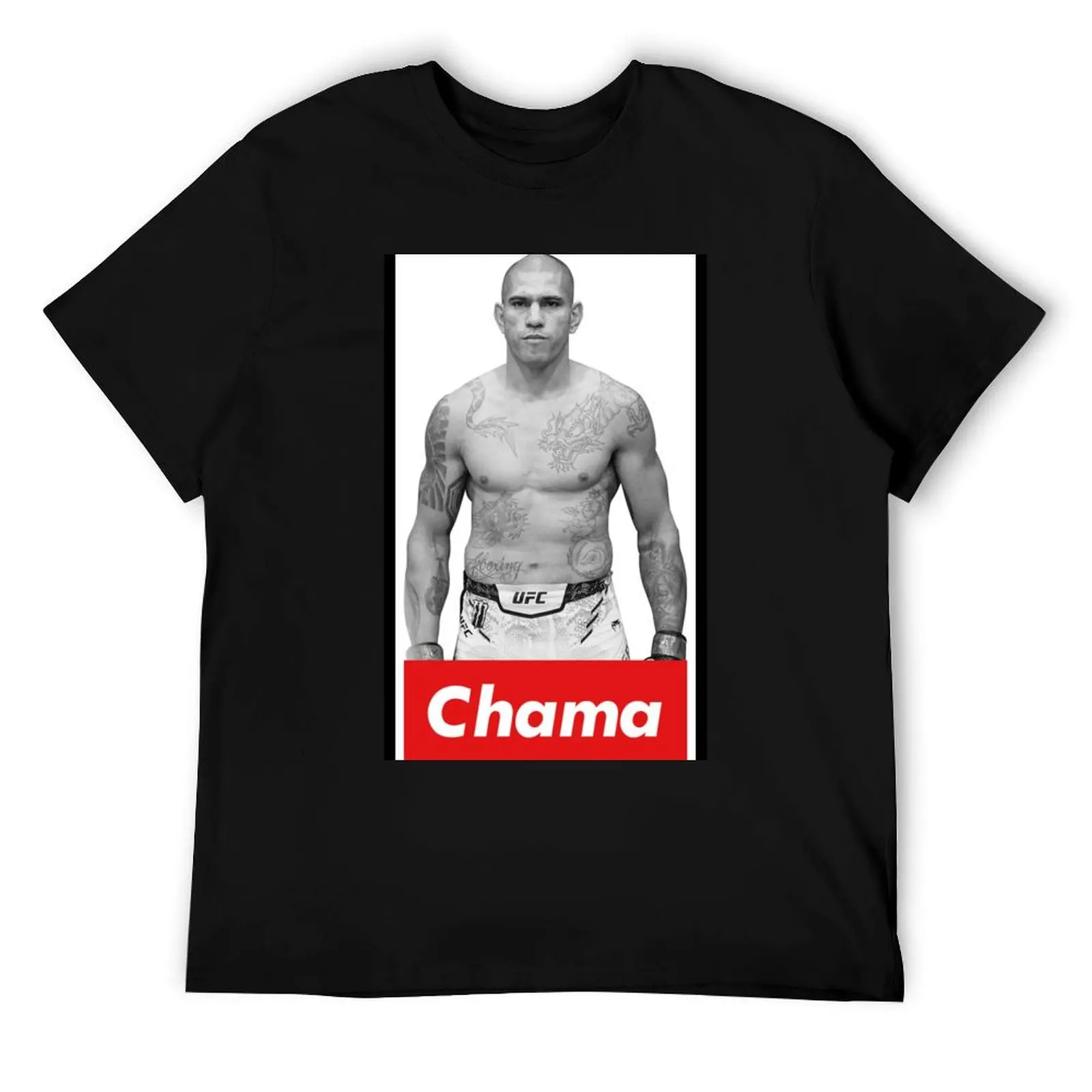 

Alex Pereira - Chama T-Shirt cotton tshirt 100% t shirts for man graphic funny t shirt man designer T-Shirt