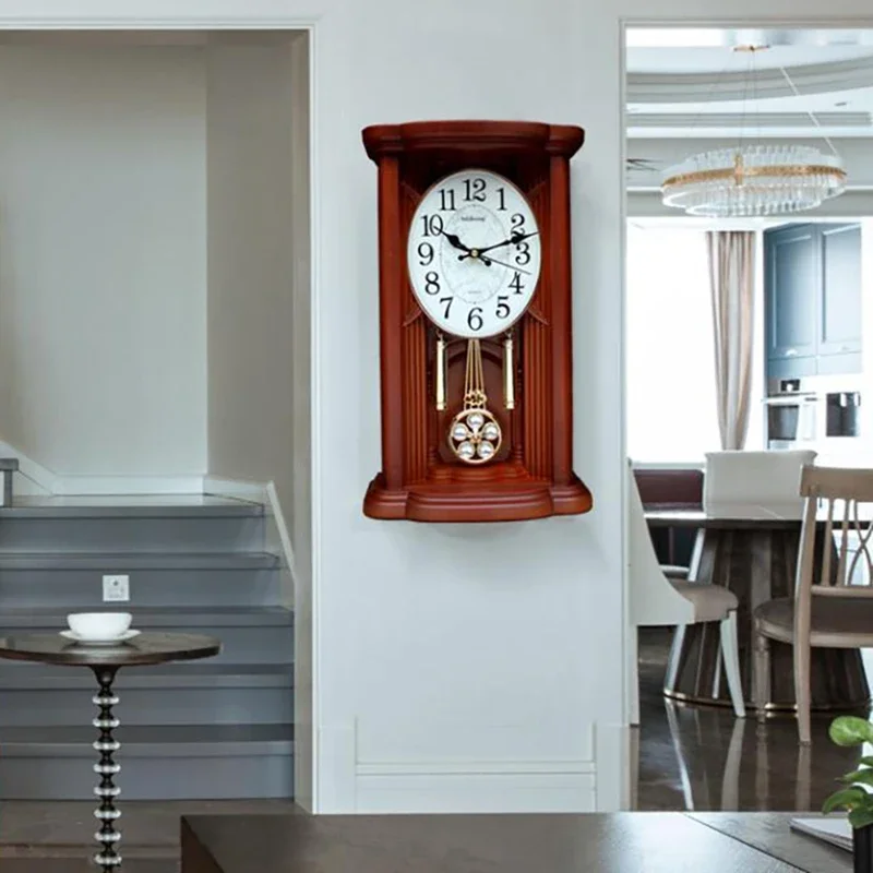 

Retro Office Table Clock Luxury Vintage Table Clock Automatic Room Kitchen Decoration Reloj Digital Escritorio Home Decor Items