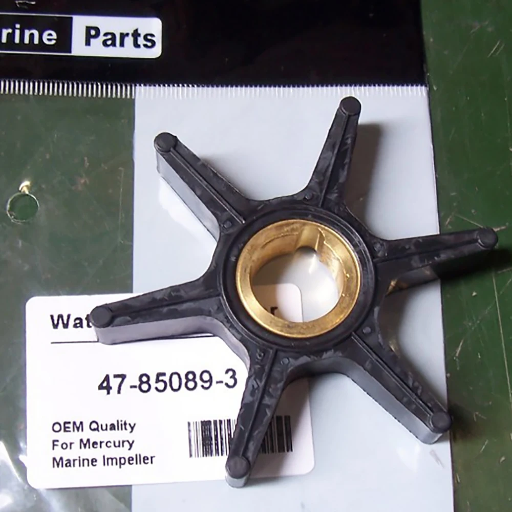Outboard Water Pump Impeller For Mercury 2Stroke 18-50Hp   2 Cylinder Boat Engine Spares ,  47-85089-3  47-85089-1