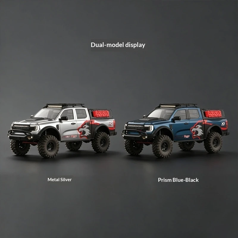 EMO X7 Wolf & XL4 Bear 1/8 Electric RC Rock Crawler With Differential Lock Dual Speed All Terrain Professional Off Road Hobby