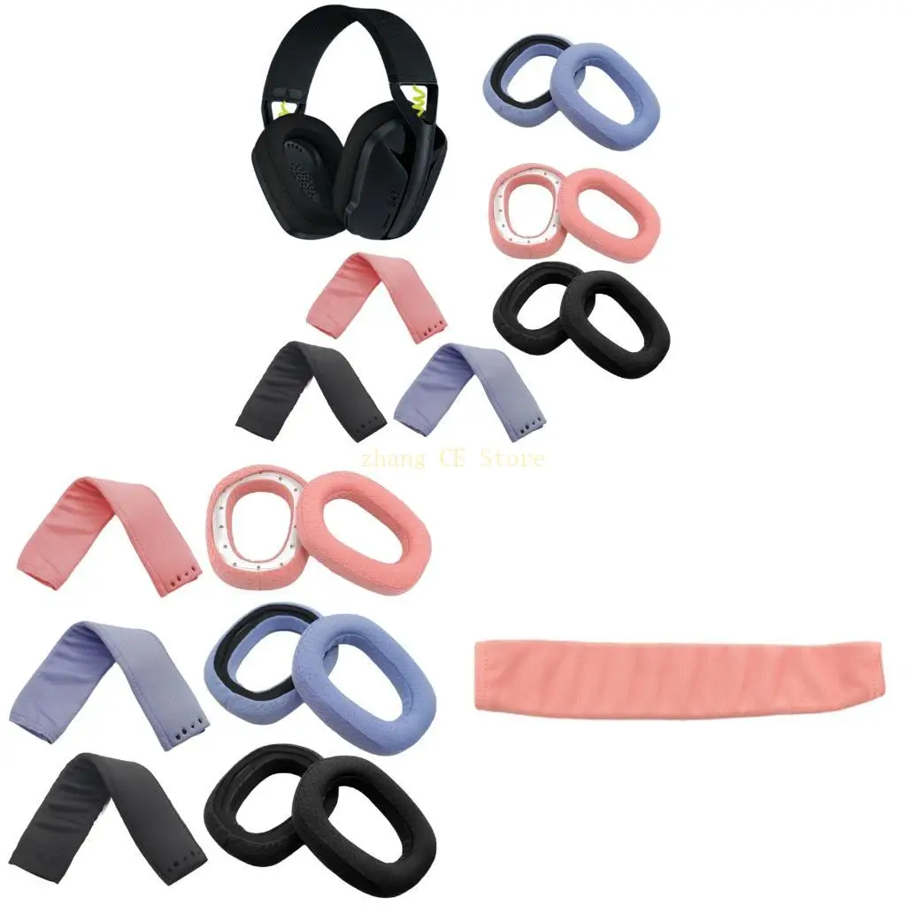 M5TD Headbeam Pad Pad Cushion Fabric Комфортная ушная муска для G435 M5TD Headbeam Pad Pad Cushion Fabric Комфортная ушная муска для G435