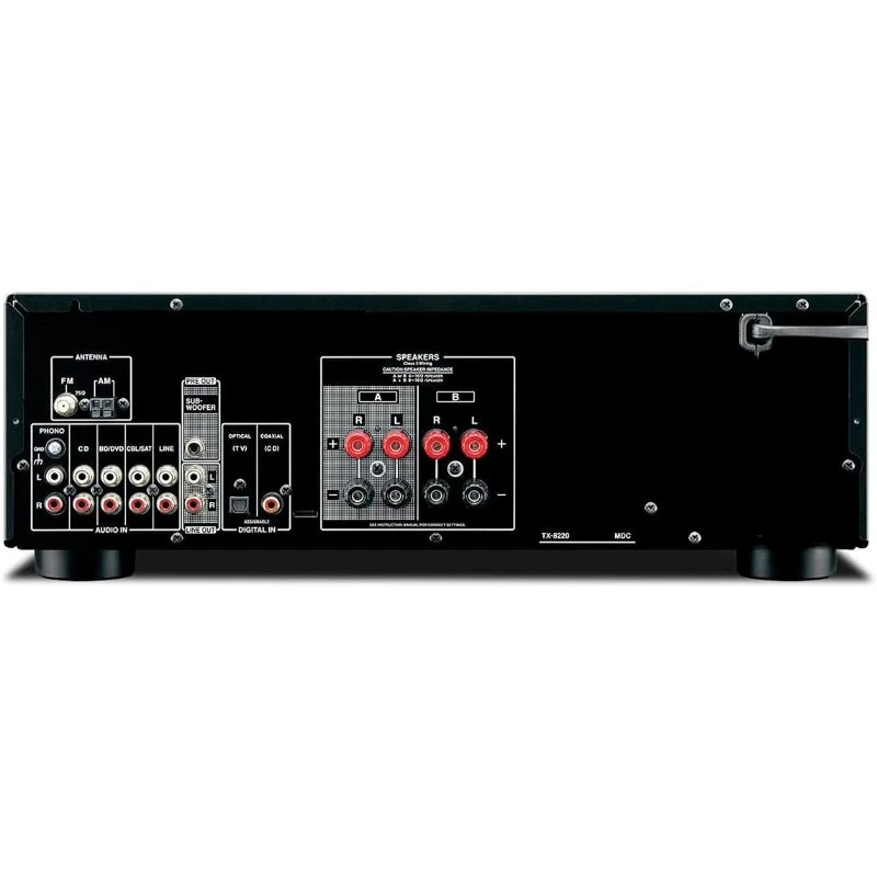 Receptor Estéreo com Bluetooth Embutido