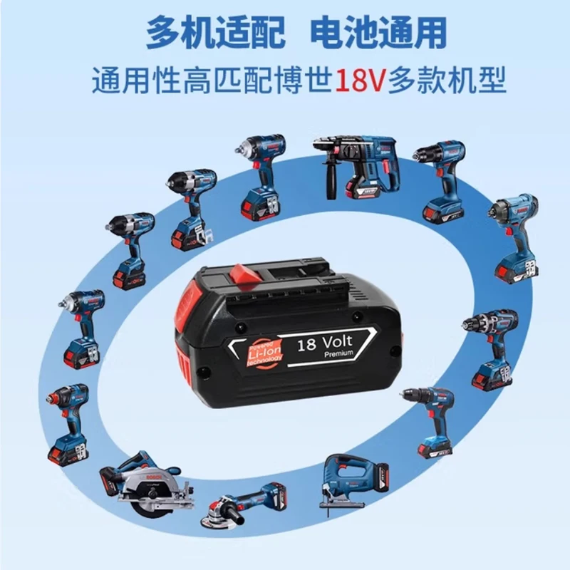 

18V Bosch Replacement Battery For Bosch 18V Professional Systeem Draadloze Tools Bat609 Bat618 Gba18v80 21700 Cell