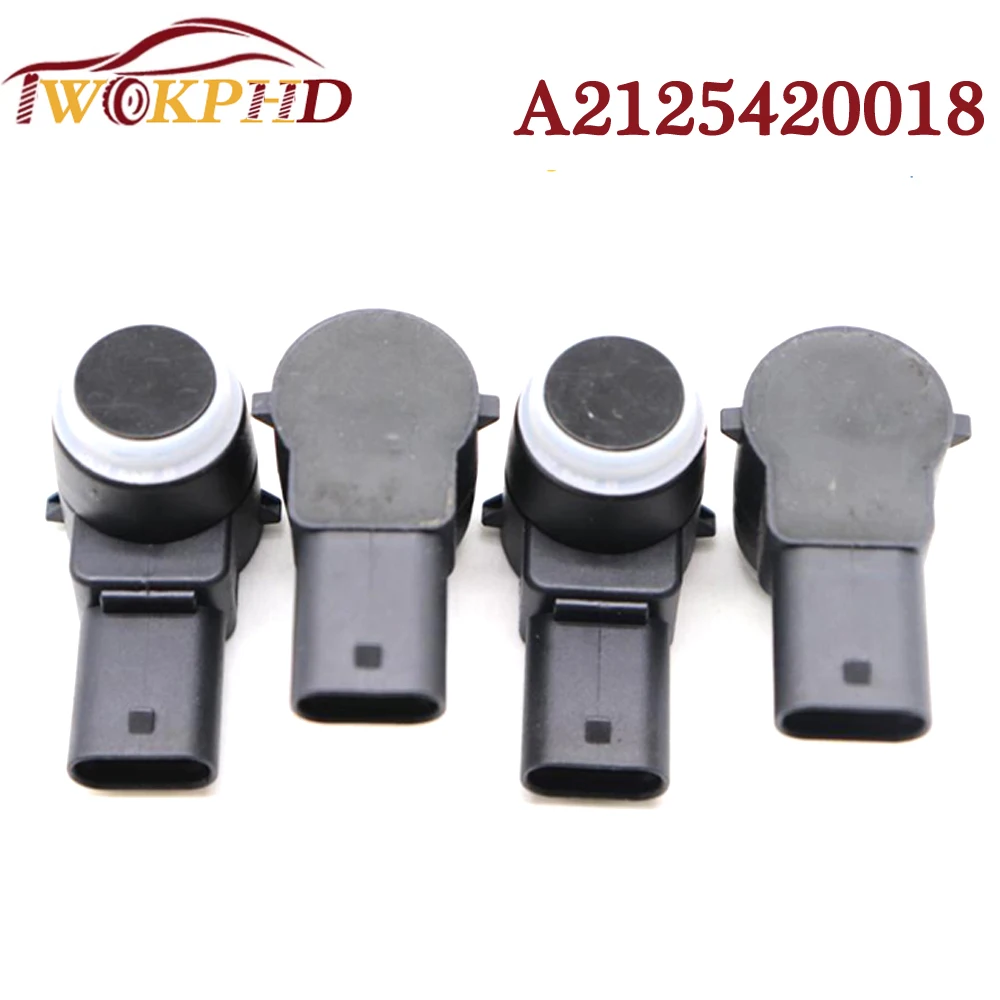 NEW A2125420018 4pcs Car PDC Parking Sensor For Mercedes A B E S SLS VITO Class W212 W221 212 C300 E500 S400 SLK250 ML350 ML550