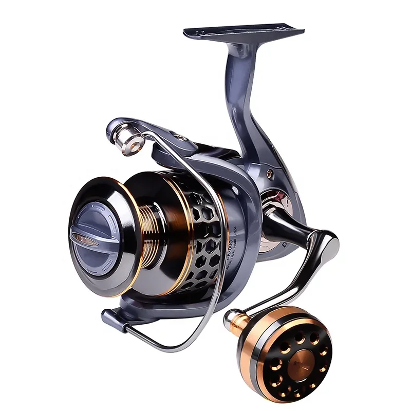 

PROBEROS Saltwater Metal Spinning Fishing Reel Bearings Lure Fishing Metal Fish line Wheel Max Drag 21KG