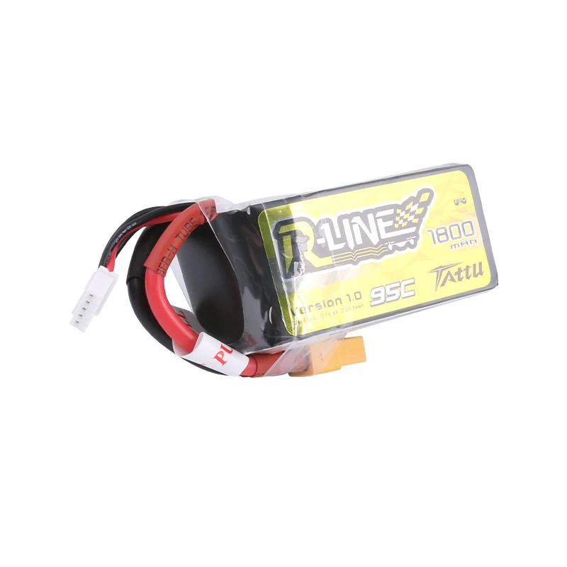 TATTU-R leitung 1,0 95c 1800mah 14,8 V Lipo batterie für RC Hubschrauber Quadcopter fpv Renn drohnen Teile 4s wiederauf ladbare Batterie