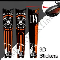 Davidson Street Bob 114 For Harley Stickers Decals Protector Knee Side Grips Gas Fuel Oil Kit Tank Pad