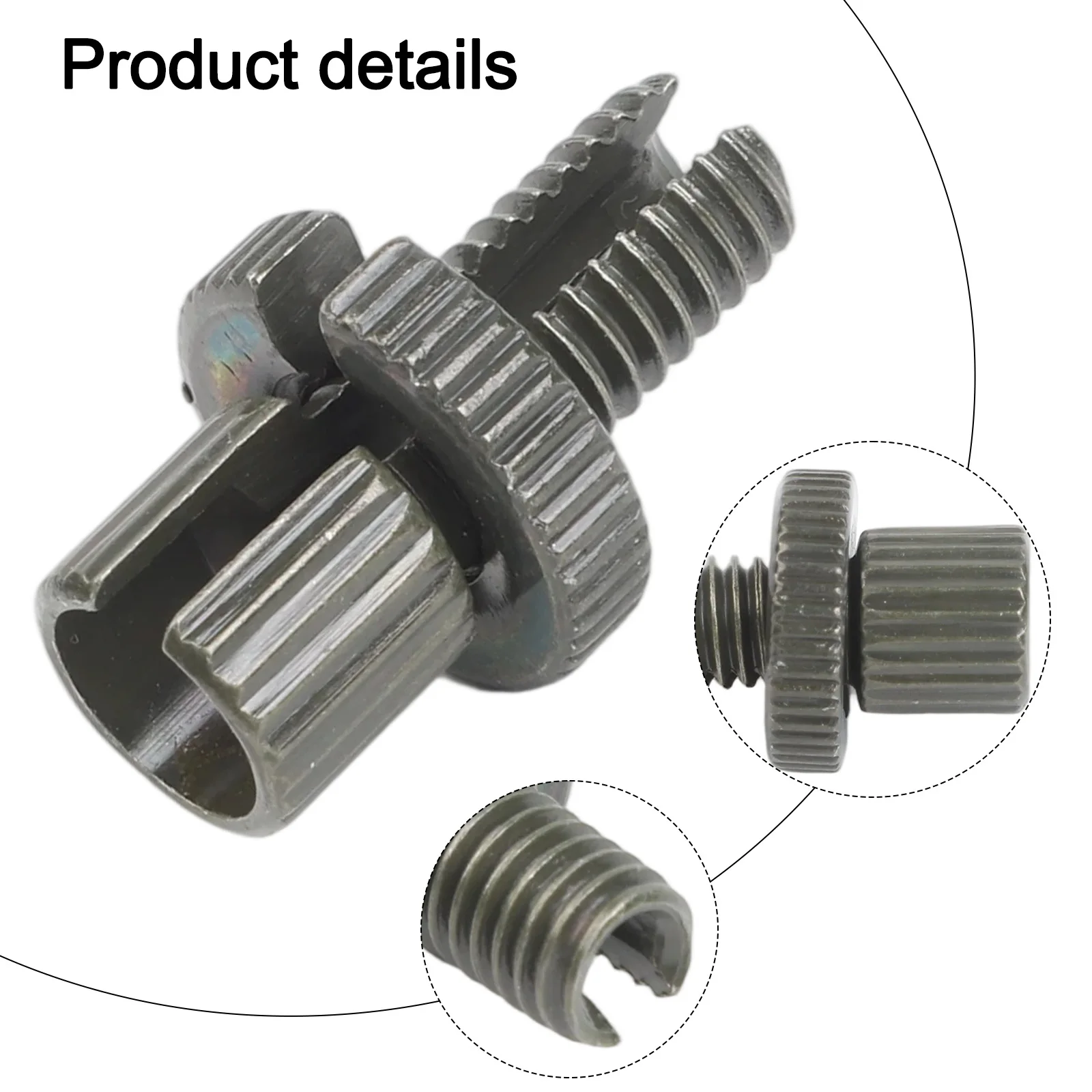 4 Pieces M8 8mm Brake Clutch Cable Adjuster Nut and Bolt Set for Motorcycle and For ATV Fits Various Brands and Models