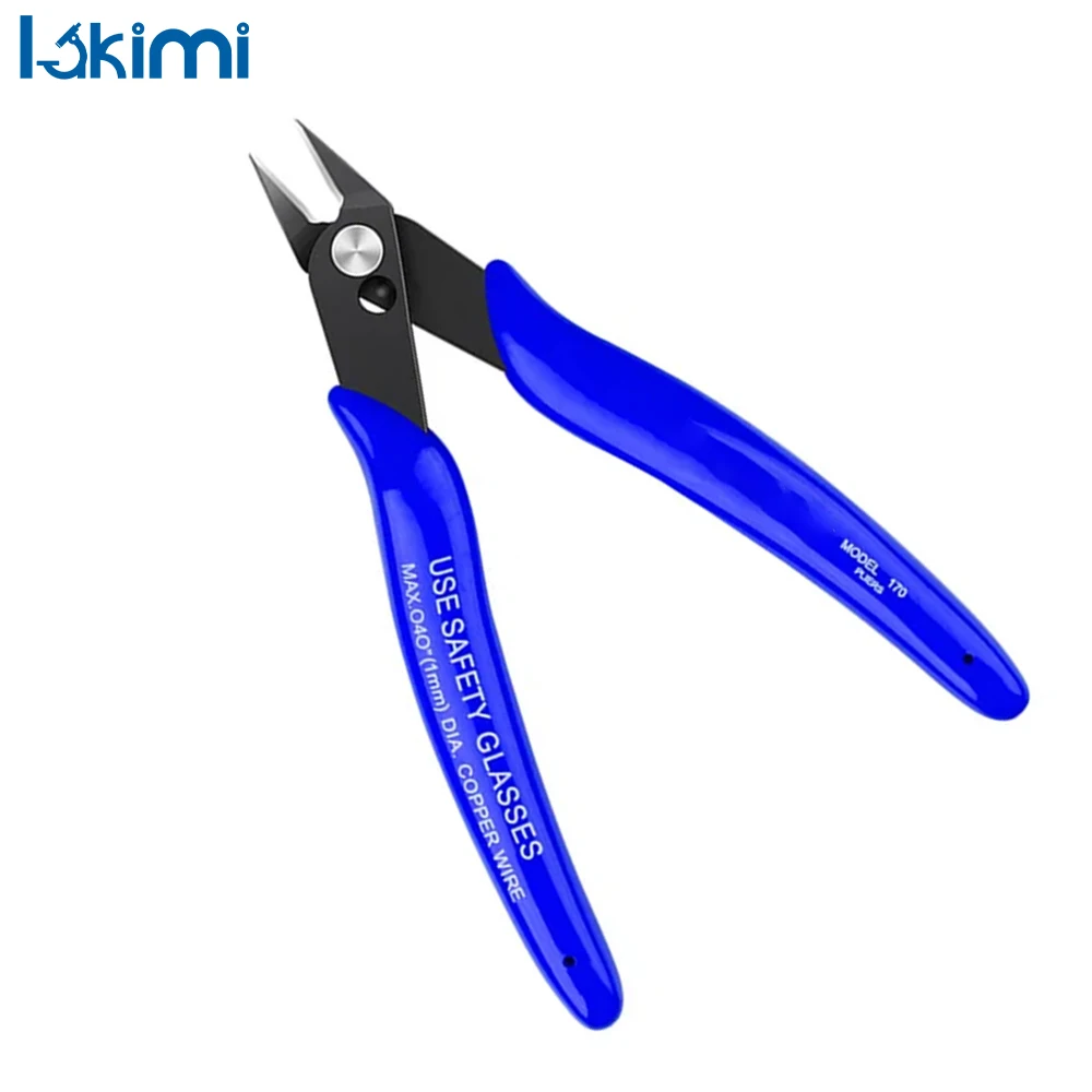 

Electrical Wire Cable Cutters, Diagonal Side Cutting Nippers, and Stainless Steel Multi-Functional Pliers Side Snips LK-AA05