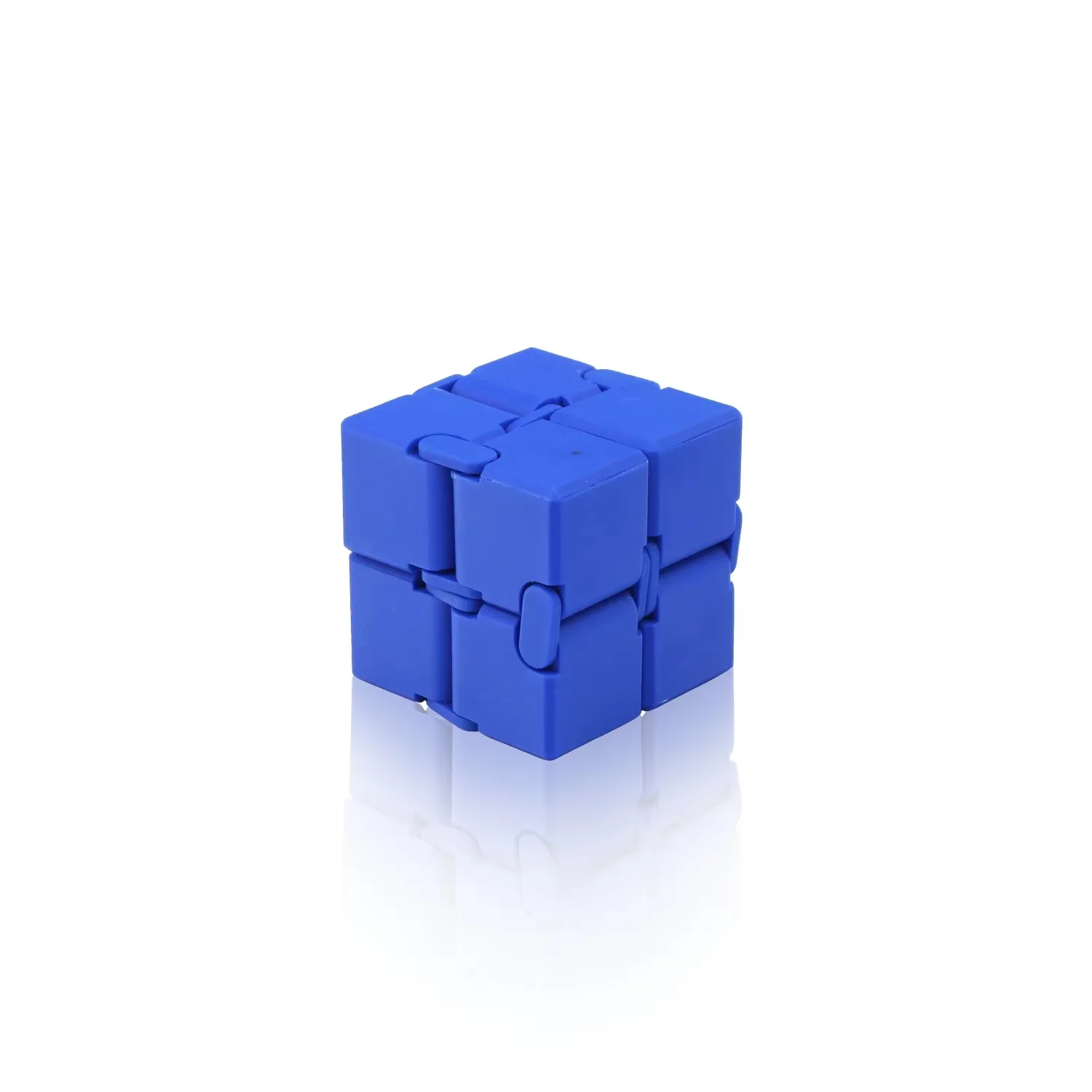 Legering & Kunststof Infinity Cube Fidget Toy Ultra-duurzame Sensorische Stressverlichter voor Volwassenen & Kinderen Angstverlichtende Cadeau - afbeelding 2