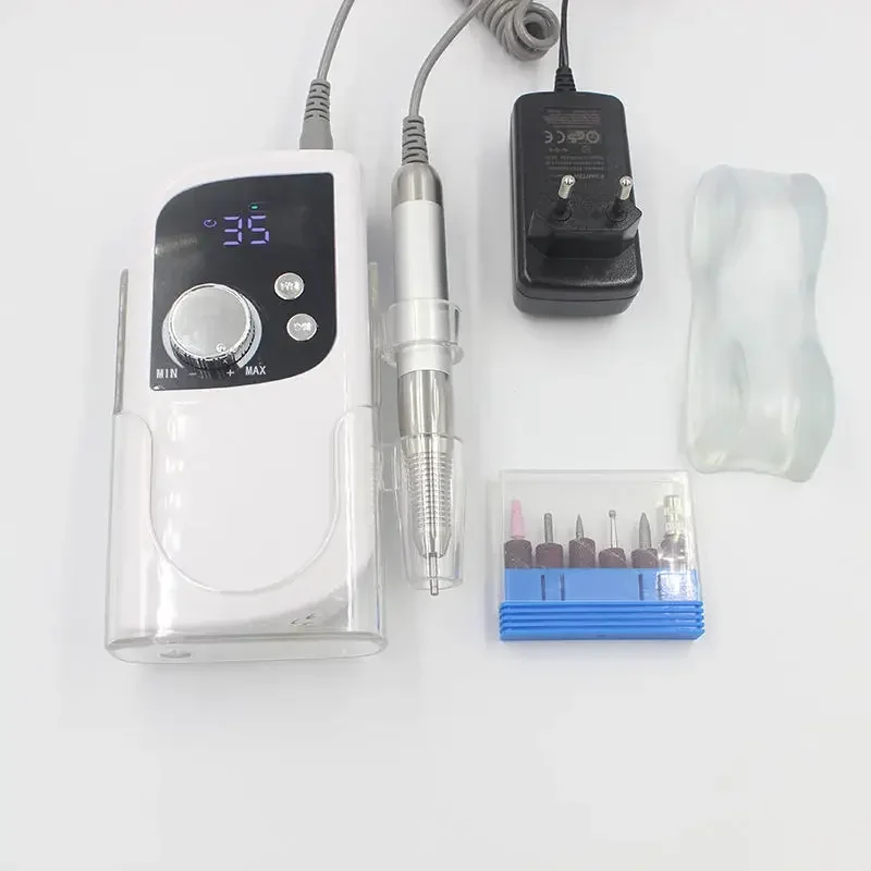 Best Professional 35000rpm Rechargeable E File Marathon Nail Drill Machine Nail Drill With Brushless Motor