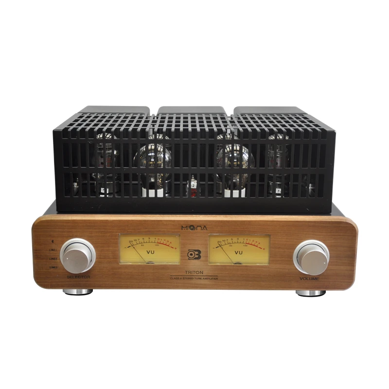 KT100 high power 65W*2 push-pull tube power amplifier HIFI home power amplifier Bluetooth tube amplifier home theater