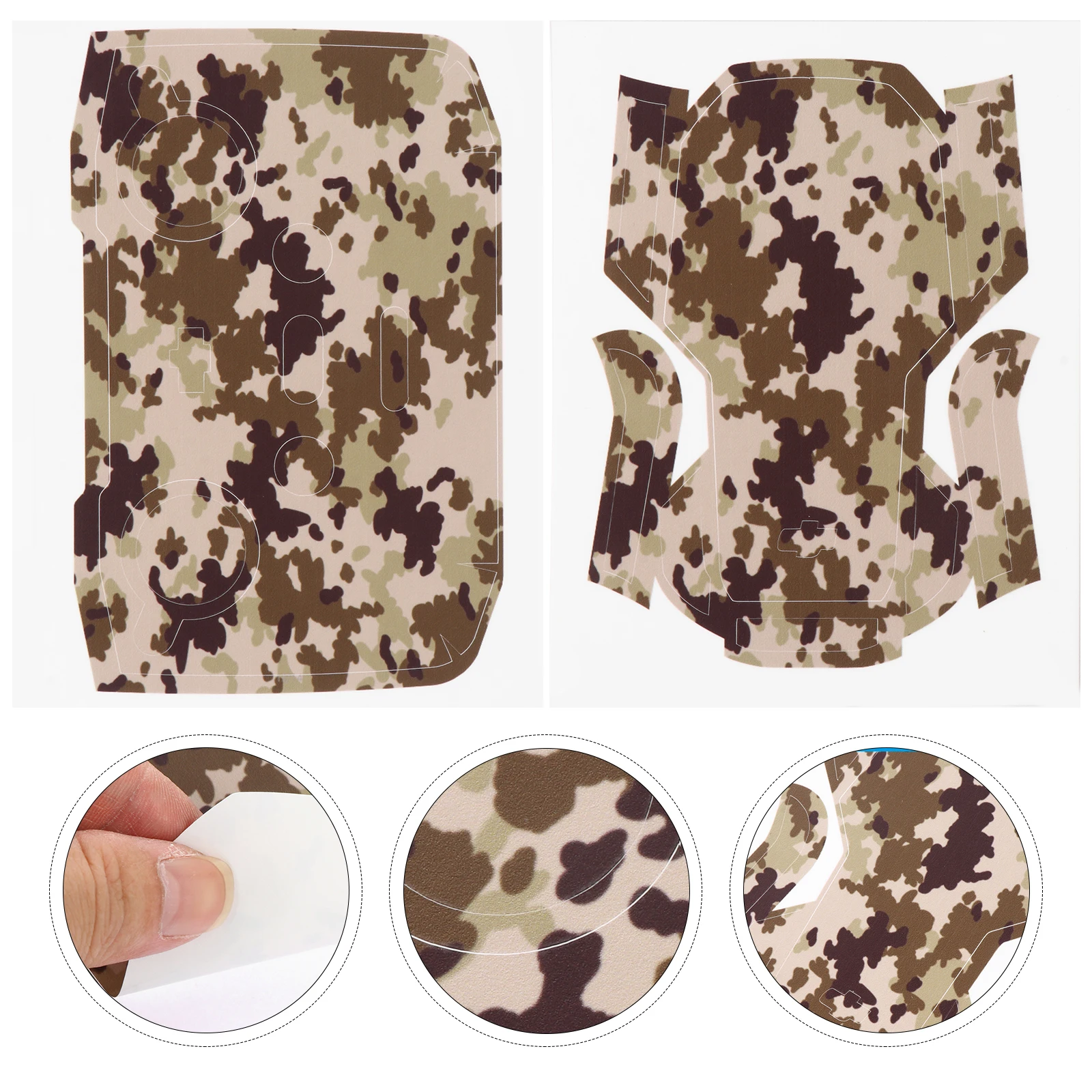 Drone Protective Film Skin Sticker Decoration Precise Cutting Waterproof Scratch Proof Sun Proof Easy to Stick No Glue Repeated