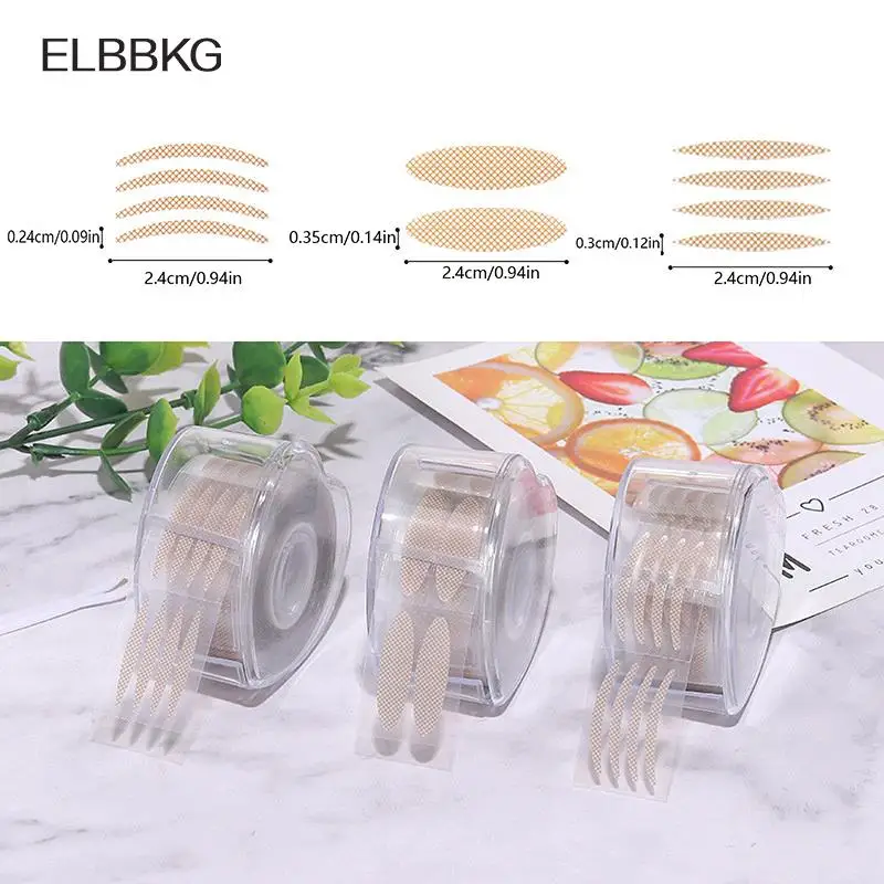 600Pcs Double Eyelids Stickers Eye Tapes Invisible Falling Eyelid Patch Self Adhesive Eye Lid Lifting Strips Woman Make Up Tools