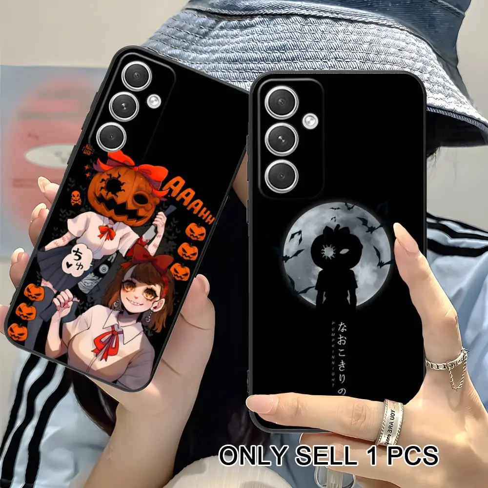 Pumpkin Night Naoko Kirino Phone Case for Samsung Galaxy S26 S25 S24 S23 S22 S21 S20 Note20 Plus FE Ultra Soft Shockproof Cover