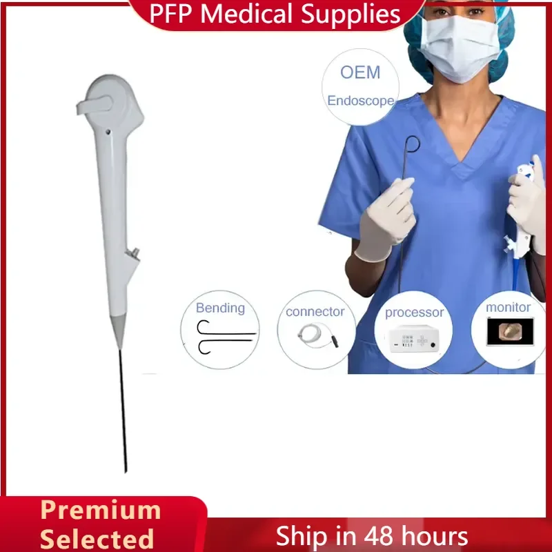 AP08 Cystoscope Chip Tip 275 Bending Disposable Ureteroscope Urology 6.3FR 7.5FR Animals Omnivision 6946