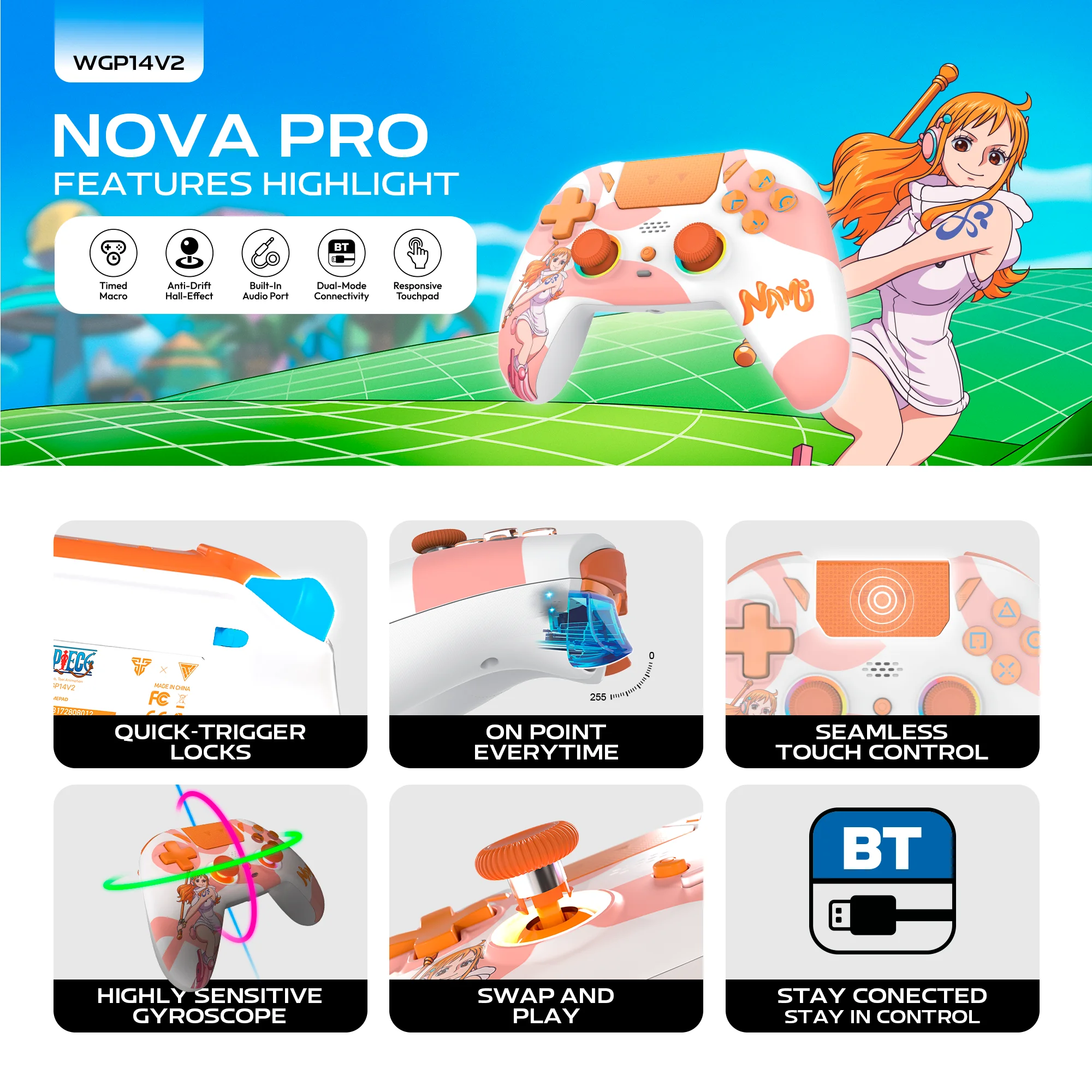 FANTECH NOVA PRO WGP14V2 Wirel - Pc Gaming Emulator review and price
