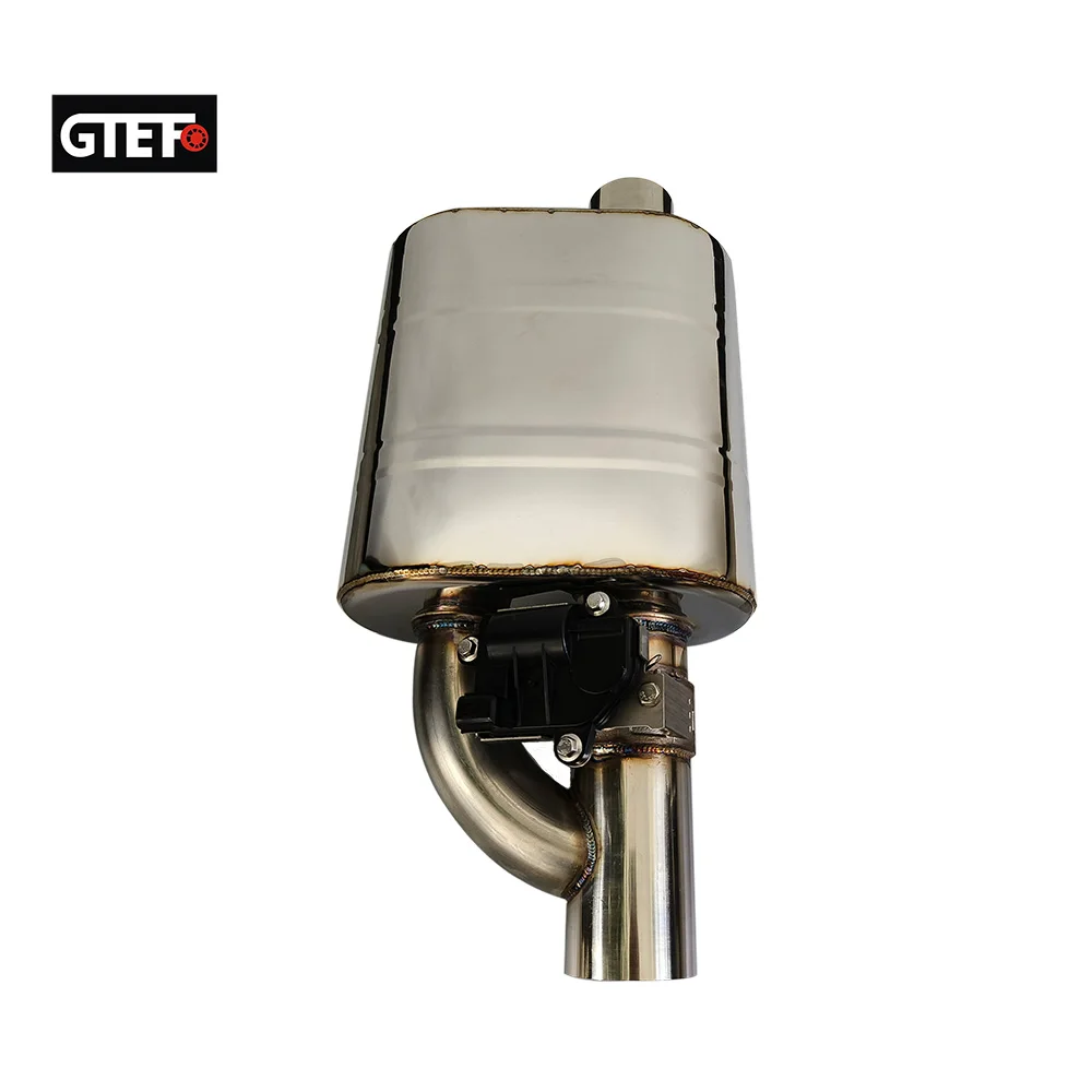 

GTEFO 1Set 63mm Universal Stainless Steel Car Exhaust Muffler Car Sound Change Remote Control Electric Valve Exhaust Pipe