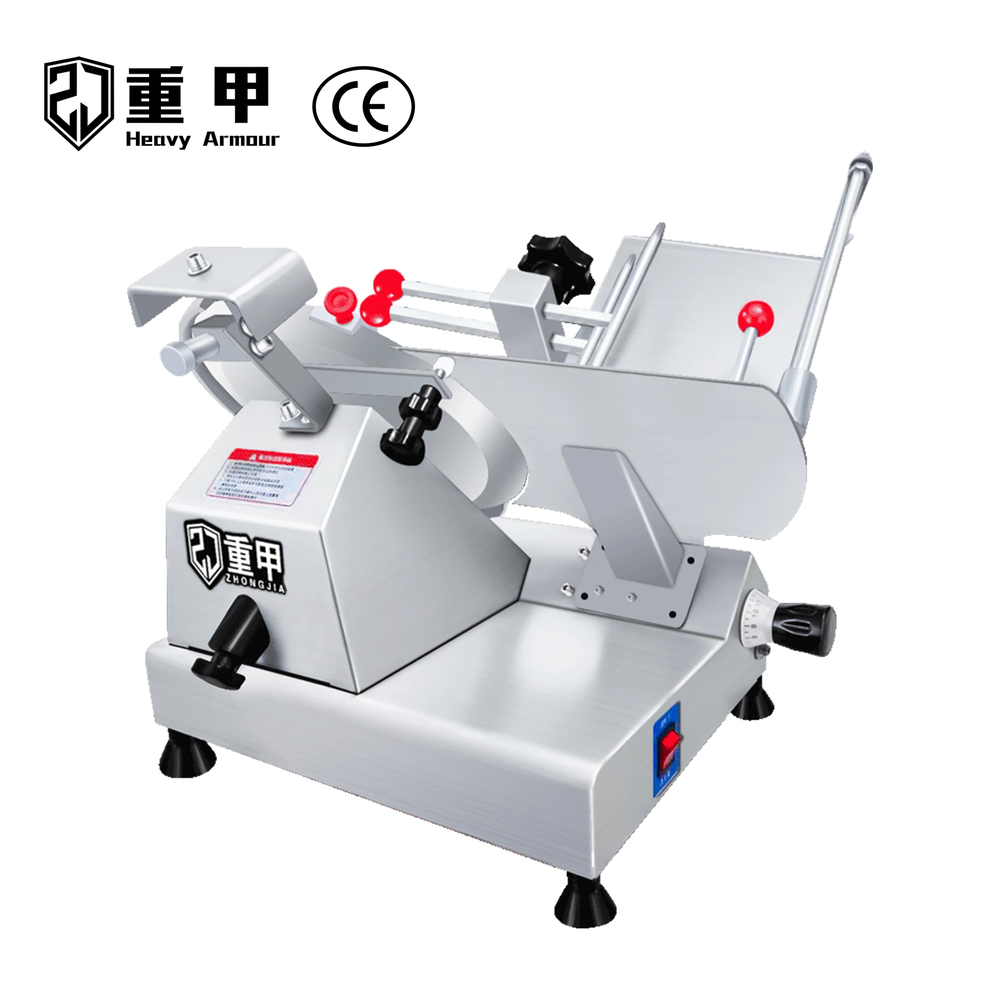 Electric Semi-automatic Meat Slicer With Adjustable Thickness, Fresh Frozen Meat Slicer Directly Sold By The Manufacturer