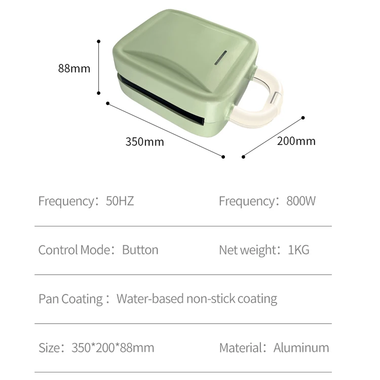 professional multifunction 3 in 1 breakfast sandwich waffle makers 5 in 1 commercial electric heart shaped maker machine