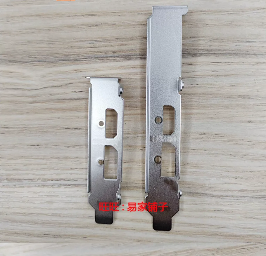 IO I/O Shield Back Plate BackPlate BackPlates Blende Bracket Stainless Steel For HP AMD RX6400 6300 DP+HDMI
