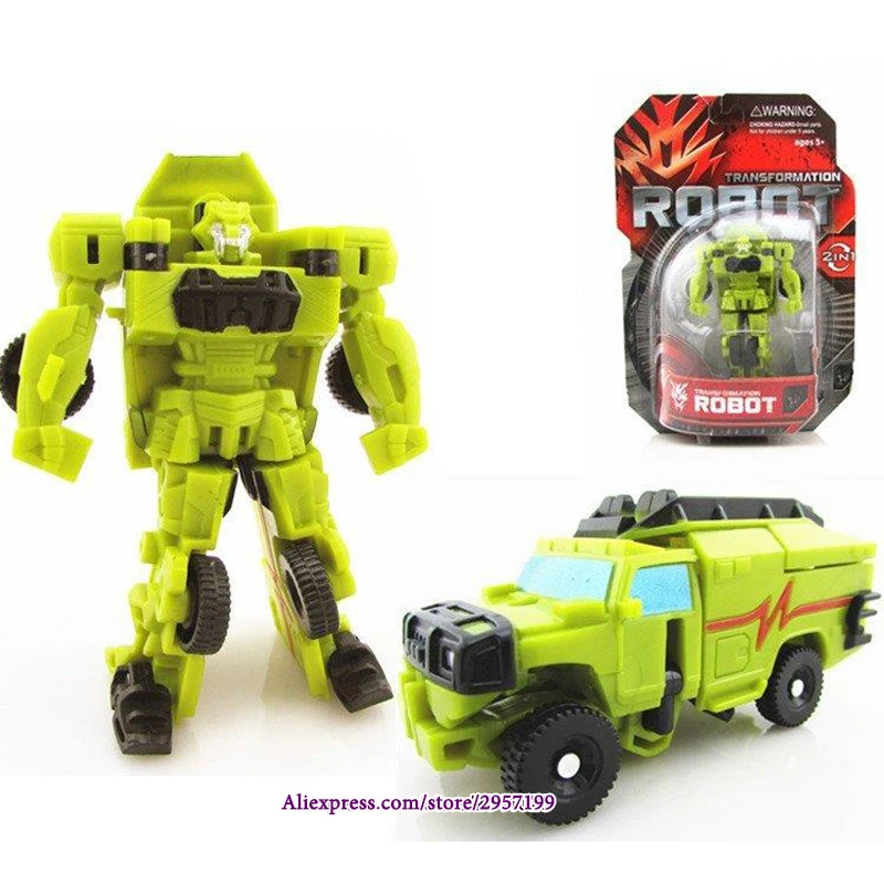 التحول سيارات صغيرة طفل كلاسيكي سيارة روبوت لعب للأطفال عمل و دمى أشكال البلاستيك التعليم تشوه الأولاد الهدايا